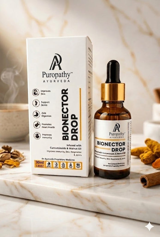 “Liquid wellness drops by BIONECTOR with daily nutritional support formula”