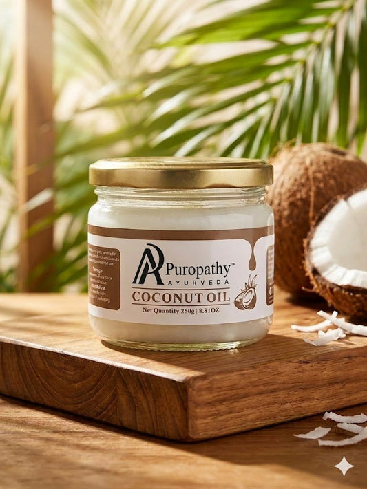 “Puropathy Pure Natural Coconut Oil Cold-Pressed Virgin Oil for Hair, Skin and Wellness Care”