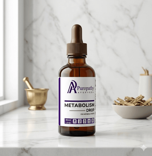 Puropathy Metabolism Drop Ayurvedic Liquid Formula for Improved Metabolism, Fat Burning and Energy Support”