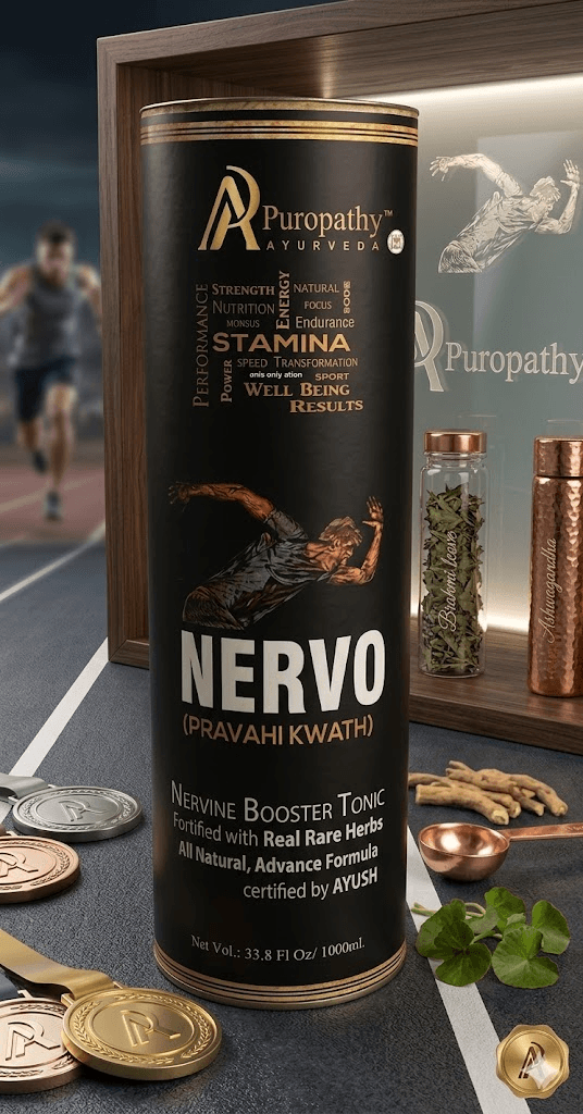 “Puropathy Nervo Pravahi Kwath Ayurvedic Liquid for Nerve Strength, Stress Relief and Relaxation Support”