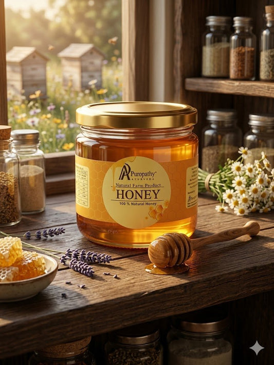 “Puropathy Natural Farm Honey Pure Raw Honey for Immunity, Energy and Daily Wellness”