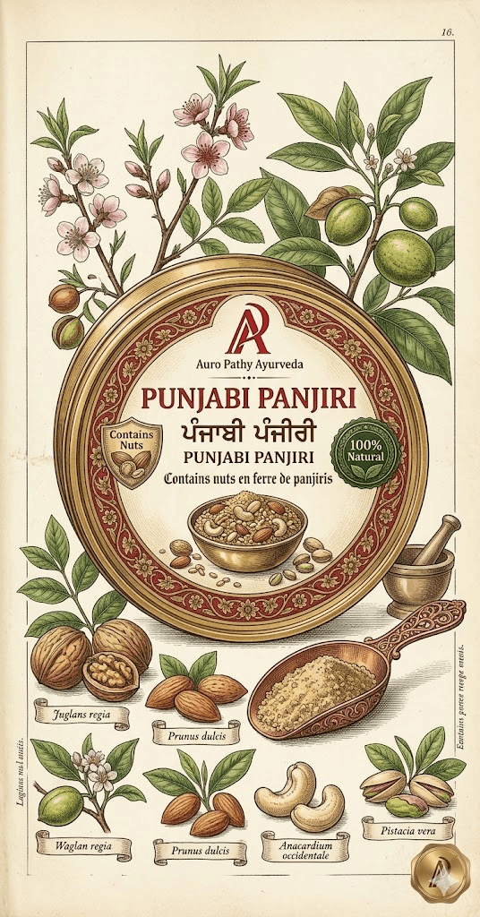 “Puropathy Punjabi Panjiri Traditional Energy-Rich Nutritional Mix for Strength, Immun"