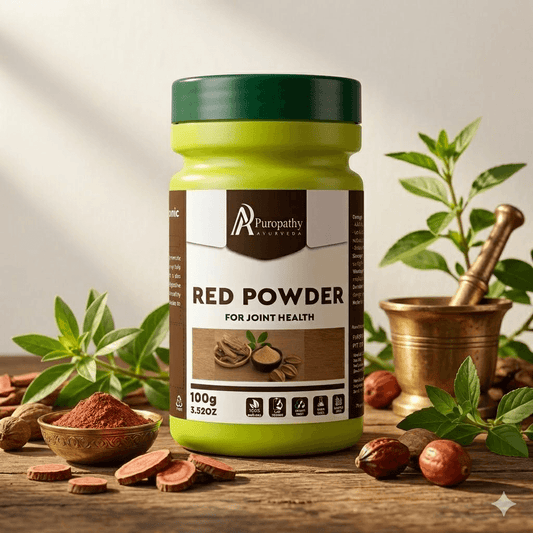 “Puropathy RED Powder Ayurvedic Herbal Blend for Energy, Stamina and Daily Wellness Support”