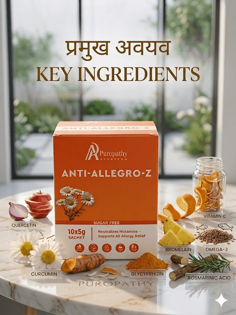 Anti Allegro Allergy Relief Ayurvedic Medicine Puropathy Bareilly