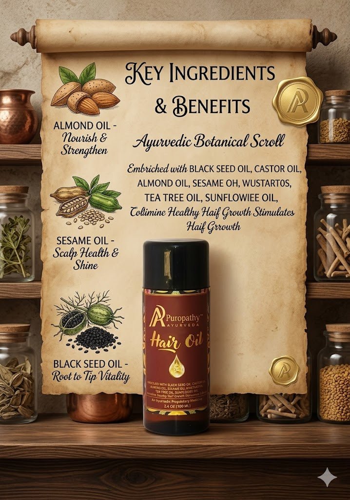 Biotainie Hair Oil Dandruff Scalp Care Ayurvedic Puropathy