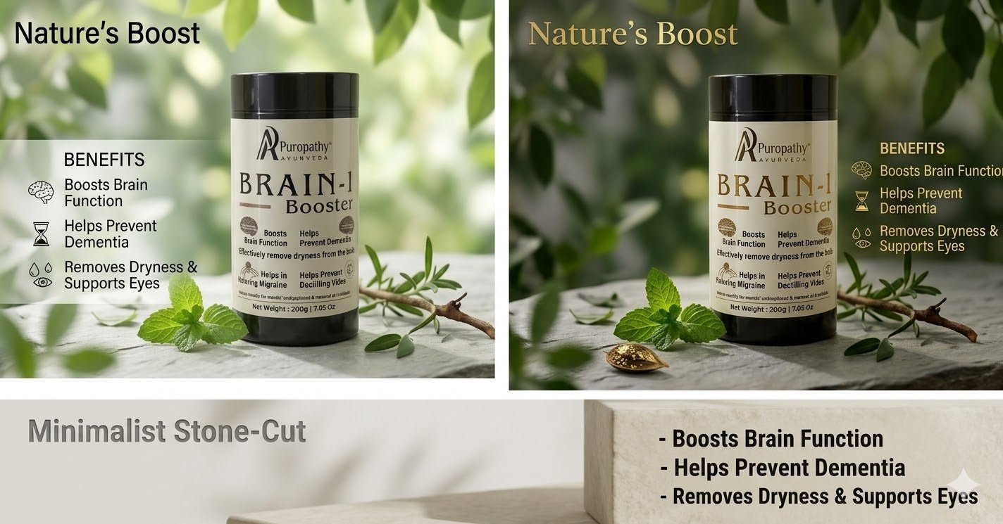 “Puropathy Weak Memory Ayurvedic Supplement for Brain Health, Focus Improvement and Memory Support”