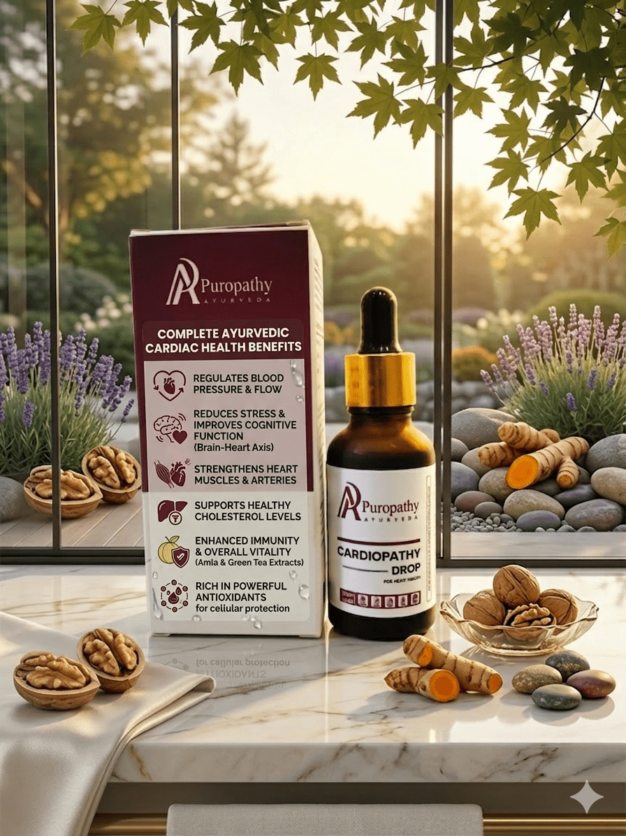 Cardiopathy High Blood Pressure BP Control Ayurvedic Puropathy