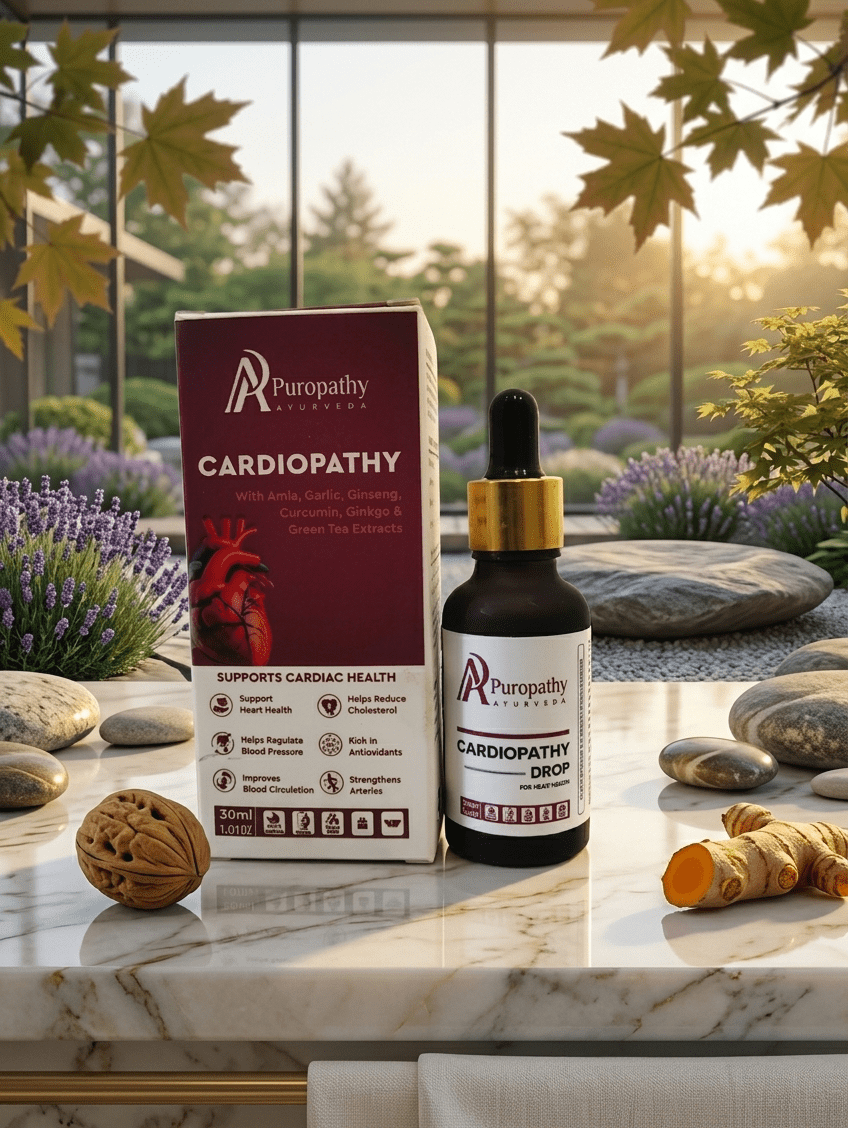 Cardiopathy High Blood Pressure BP Control Ayurvedic Puropathy