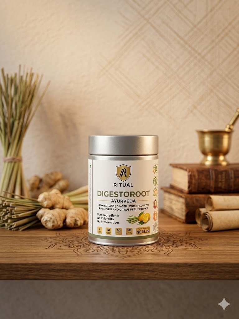 	Digestoroot Gas Bloating Digestive Care Ayurvedic Puropathy