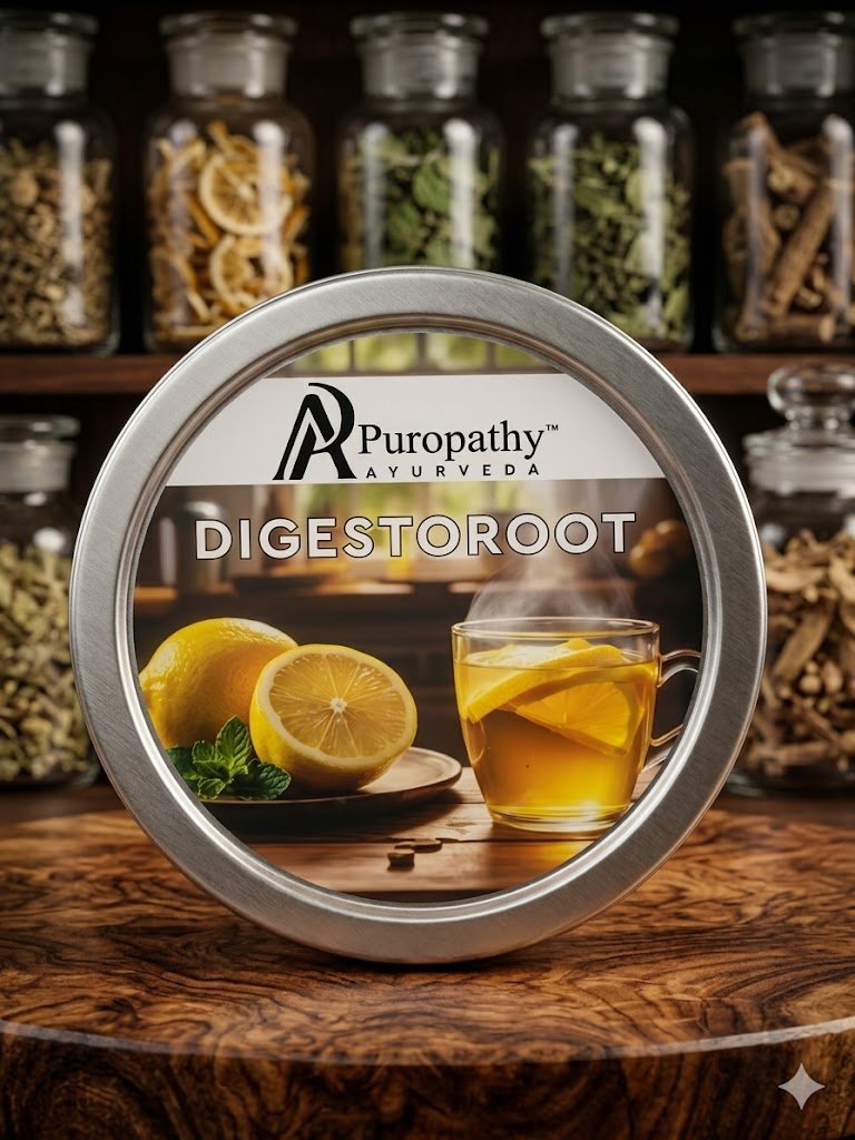 	Digestoroot Gas Bloating Digestive Care Ayurvedic Puropathy