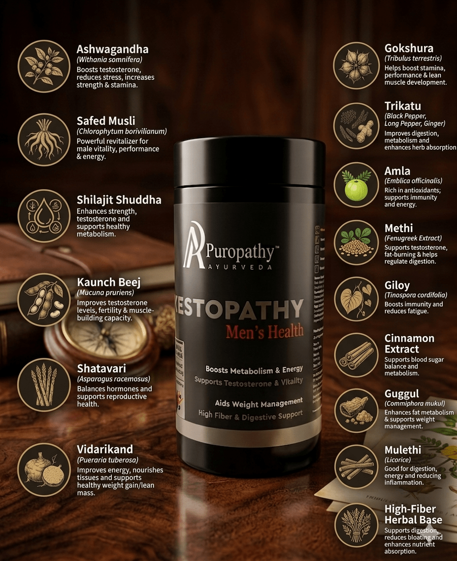 Puropathy Low Stamina Ayurvedic Tablet for Strength and Energy Boost