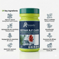 Puropathy Ayurveda Jeevan B.P Care powder bottle on a wooden surface with natural light