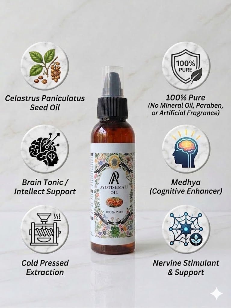 Jyotishmati Oil Brain Memory Focus Ayurvedic Puropathy Bareilly