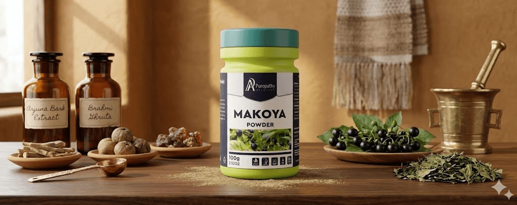 “Puropathy Makoya Powder Ayurvedic Herbal Supplement for Strength, Stamina and Wellness Support”