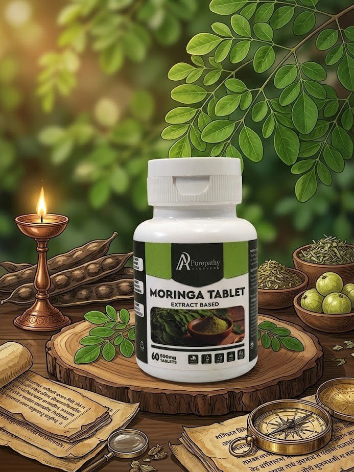 “Puropathy Natural Care Moringa Capsules with Powerful Antioxidants for Immunity, Energy and Overall Wellness”