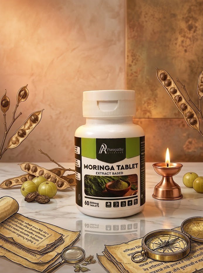 “Puropathy Natural Care Moringa Capsules with Powerful Antioxidants for Immunity, Energy and Overall Wellness”