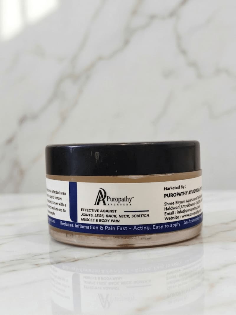 “Ortho Pain Relief Balm for muscle, joint, and back pain soothing support”