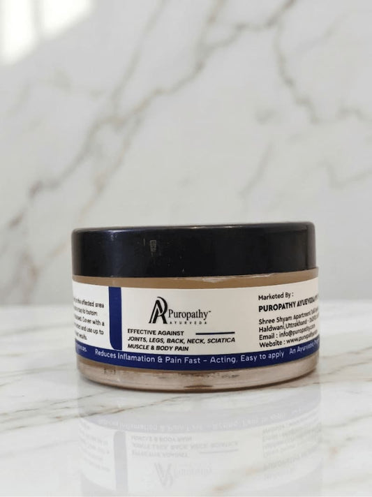 “Ortho Pain Relief Balm for muscle, joint, and back pain soothing support”