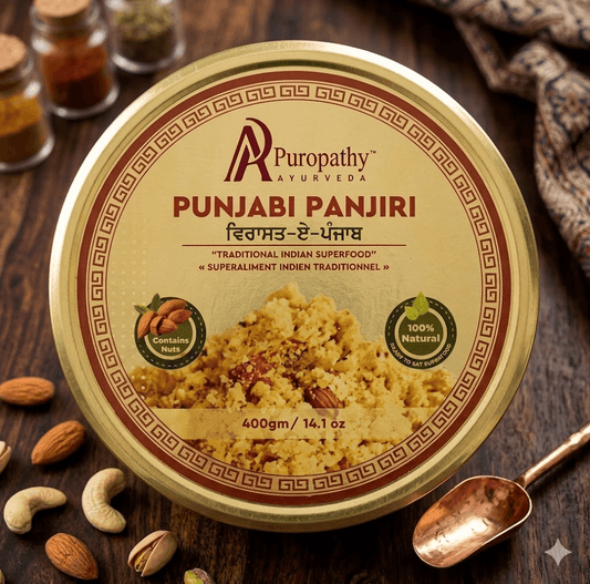 “Puropathy Punjabi Panjiri Traditional Energy-Rich Nutritional Mix for Strength, Immun"