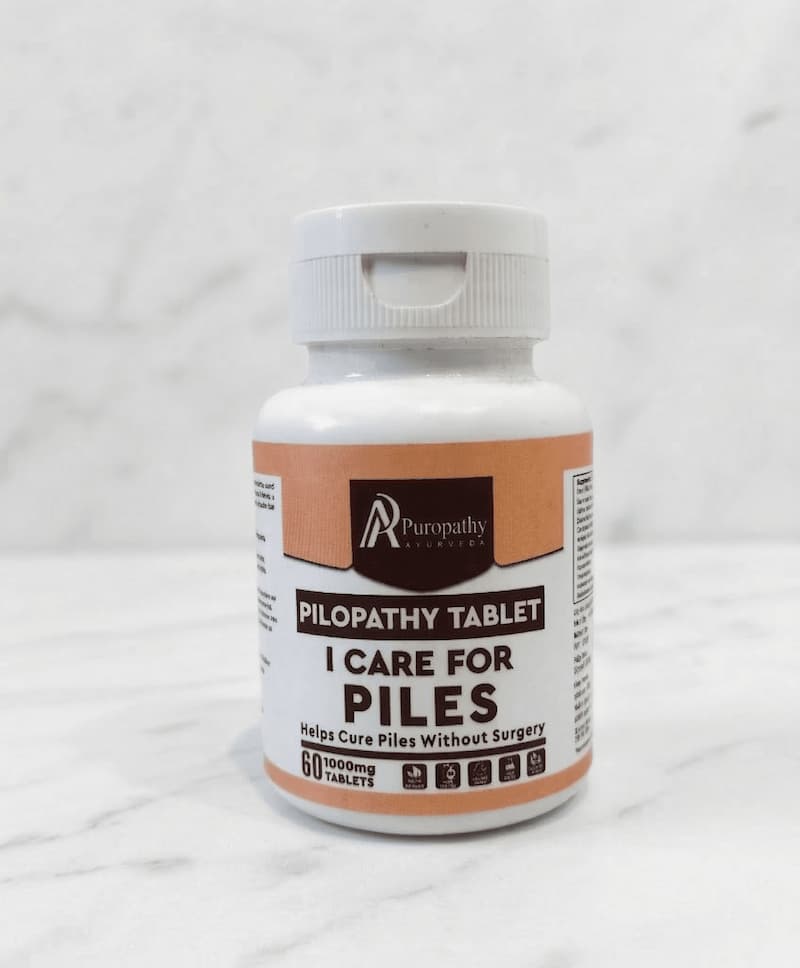 “Puropathy Natural Care Piles Ayurvedic Supplement for Hemorrhoids, Pain Relief and Digestive Support”
