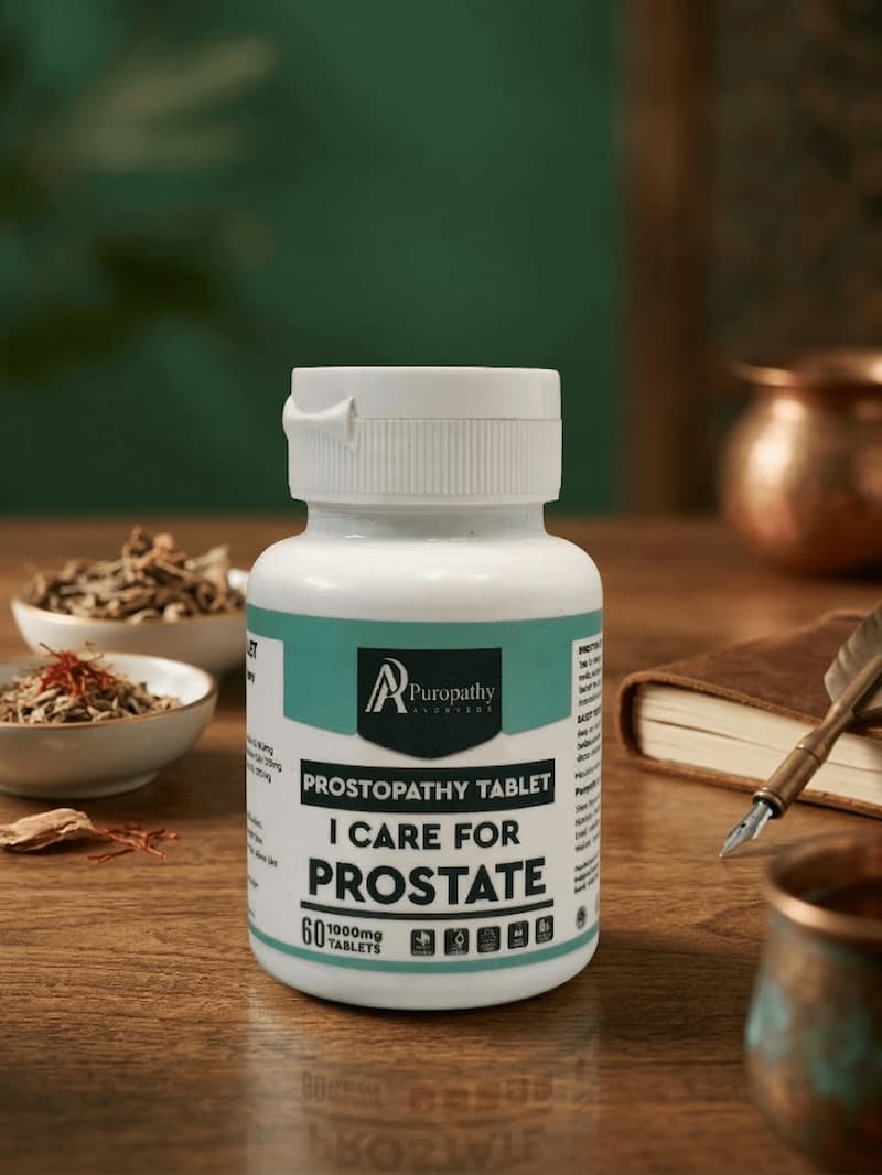 “Puropathy Prostate Care Ayurvedic Supplement for Enlarged Prostate, Urinary Health and Men's Wellness”