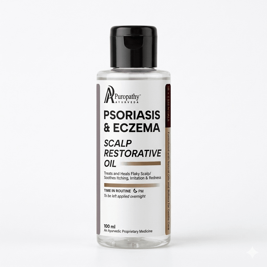 Puropathy Psoriasis & Eczema Scalp Restorative Oil for Itch Relief and Skin Healing