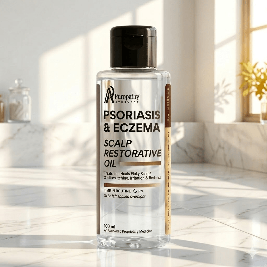 Puropathy Psoriasis & Eczema Scalp Restorative Oil for Itch Relief and Skin Healing