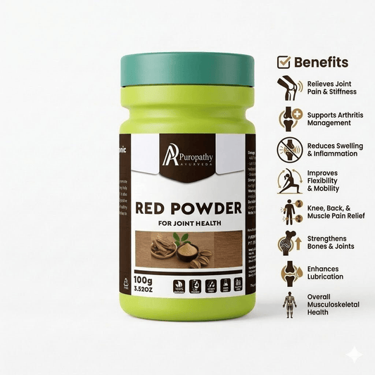 “Puropathy RED Powder Ayurvedic Herbal Blend for Energy, Stamina and Daily Wellness Support”