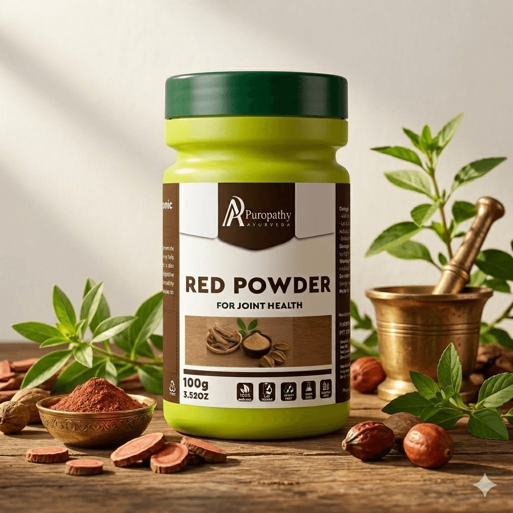 “Puropathy RED Powder Ayurvedic Herbal Blend for Energy, Stamina and Daily Wellness Support”