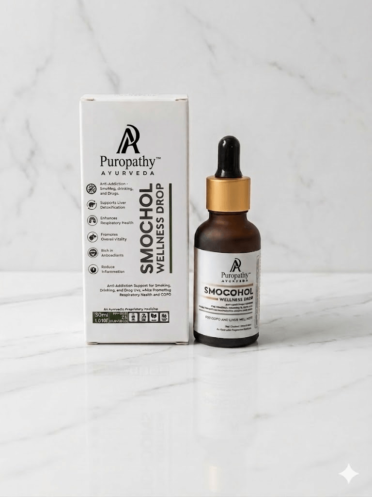 “Puropathy Smochol Wellness Drop Ayurvedic Liquid for Cholesterol Balance, Heart Health and Metabolism Support”