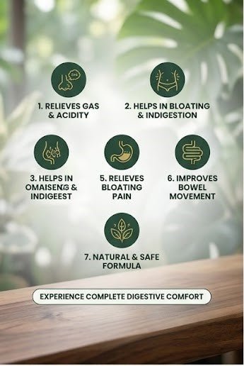 Gasotrick Gas Bloating Acidity Relief Ayurvedic Medicine Puropathy